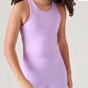 Athleta Girl Purple Bra Tank Top
